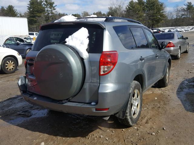 JTMBD33V686079320 - 2008 TOYOTA RAV4 GRAY photo 4