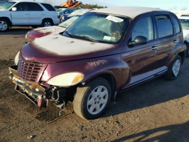 3C4FY4BB91T542209 - 2001 CHRYSLER PT CRUISER BLACK photo 2