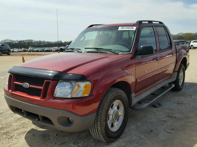 1FMZU67E73UA09285 - 2003 FORD EXPLORER S RED photo 2