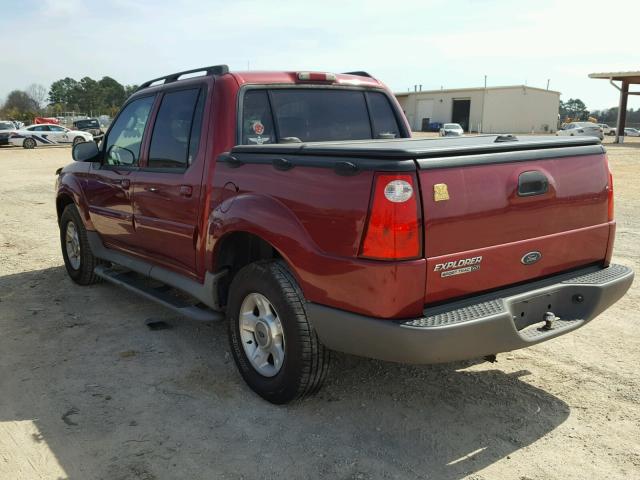 1FMZU67E73UA09285 - 2003 FORD EXPLORER S RED photo 3