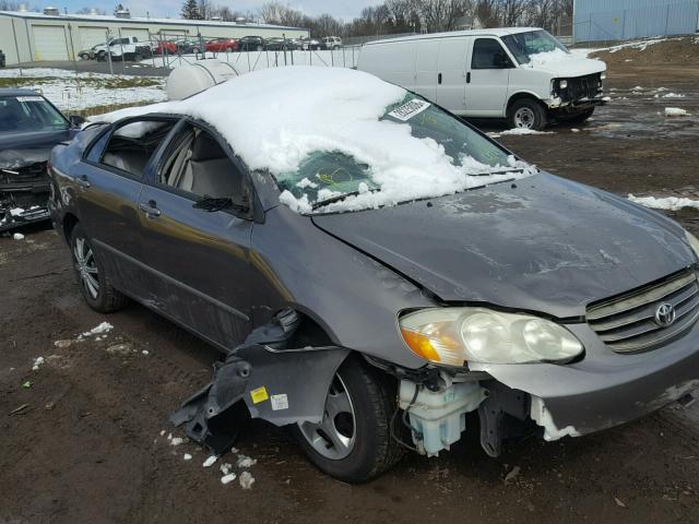 1NXBR32E93Z159763 - 2003 TOYOTA COROLLA CE GRAY photo 9