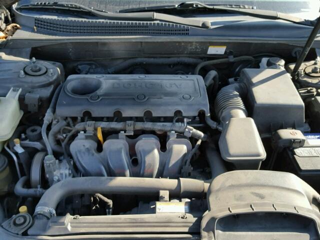 5NPET46C89H459525 - 2009 HYUNDAI SONATA BROWN photo 7