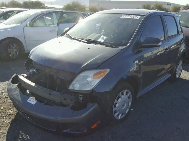 JTKKT624565017092 - 2006 TOYOTA SCION XA GRAY photo 2