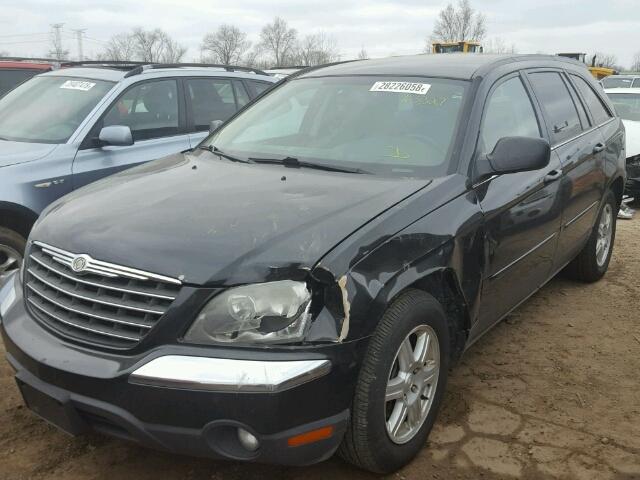 2A4GM68476R830965 - 2006 CHRYSLER PACIFICA T BLACK photo 2