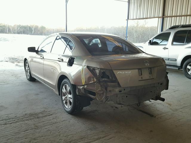 1HGCP26458A100987 - 2008 HONDA ACCORD LXP GOLD photo 3