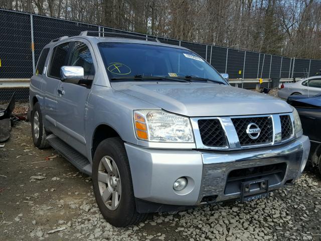 5N1AA08B44N723524 - 2004 NISSAN ARMADA SE SILVER photo 1