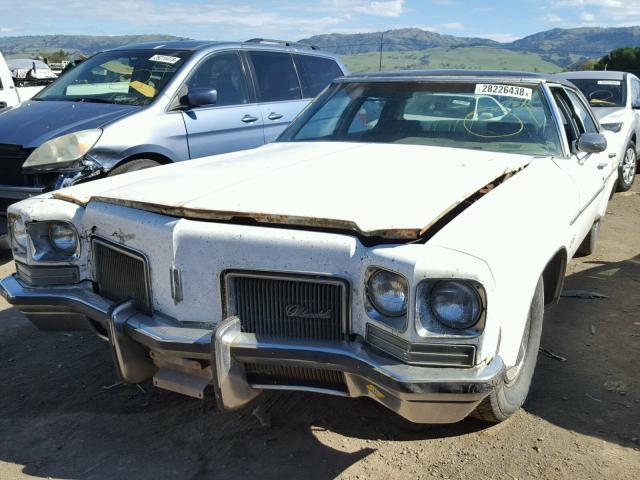 3L69H2M509625 - 1972 OLDSMOBILE DELTA 88 WHITE photo 2