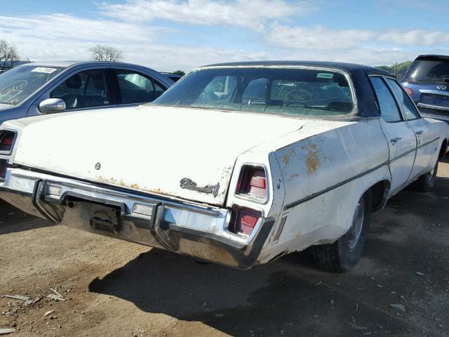 3L69H2M509625 - 1972 OLDSMOBILE DELTA 88 WHITE photo 4