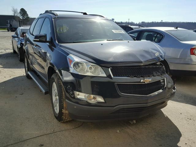 1GNKRJED8CJ361143 - 2012 CHEVROLET TRAVERSE L BLACK photo 1