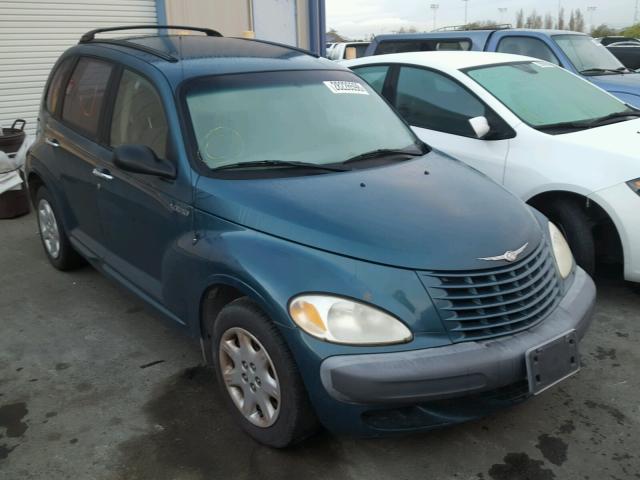 3C4FY4BB91T584282 - 2001 CHRYSLER PT CRUISER BLUE photo 1