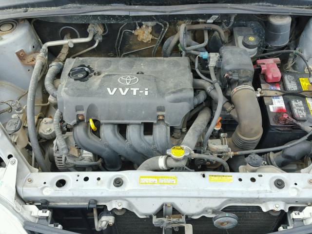 JTDAT123X10163801 - 2001 TOYOTA ECHO SILVER photo 7