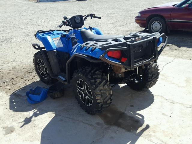 4XASXE852GA603882 - 2016 POLARIS SPORTSMAN 蓝色 照片 3