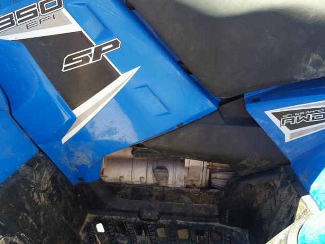 4XASXE852GA603882 - 2016 POLARIS SPORTSMAN BLUE photo 7