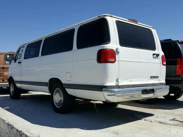 2B7KB31Z6TK187491 - 1996 DODGE RAM VAN B3 WHITE photo 3