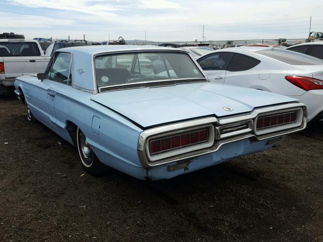 5Y83Z123647 - 1965 FORD T BIRD BLUE photo 3