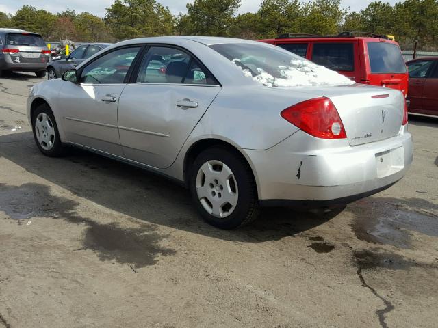 1G2ZF55B964252929 - 2006 PONTIAC G6 SE SILVER photo 3