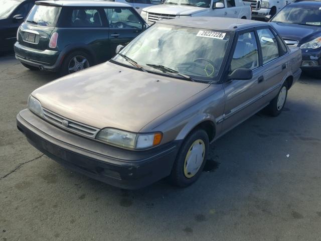 1Y1SK5461LZ165100 - 1990 GEO PRIZM BASE RED photo 2