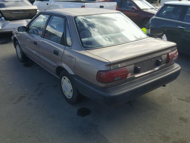 1Y1SK5461LZ165100 - 1990 GEO PRIZM BASE RED photo 3