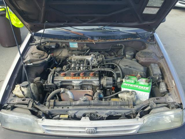 1Y1SK5461LZ165100 - 1990 GEO PRIZM BASE RED photo 7