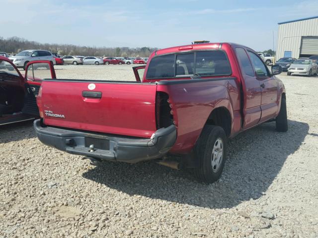 5TETX22N97Z453816 - 2007 TOYOTA TACOMA ACC Rot Foto 4