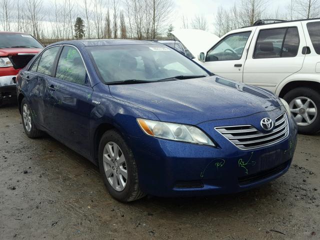 4T1BB46K17U012997 - 2007 TOYOTA CAMRY NEW BLUE photo 1