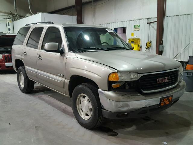 1GKEC13VX3R212628 - 2003 GMC YUKON SILVER photo 1