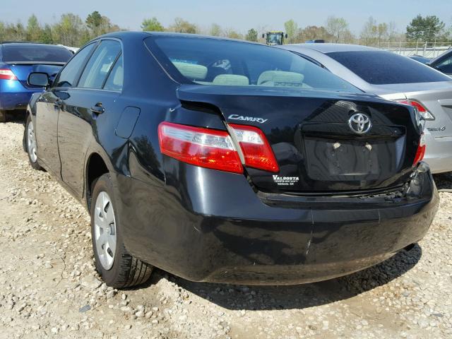 4T1BE46K67U712635 - 2007 TOYOTA CAMRY NEW BLACK photo 3