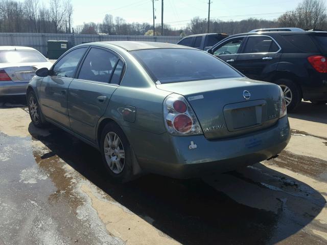 1N4AL11DX5C252272 - 2005 NISSAN ALTIMA S GREEN photo 3