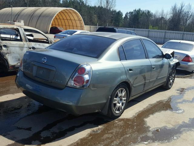 1N4AL11DX5C252272 - 2005 NISSAN ALTIMA S GREEN photo 4