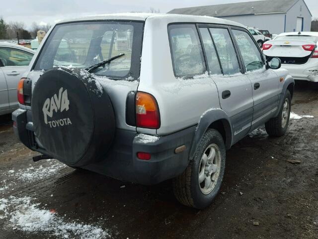 JT3GP10V6V7015763 - 1997 TOYOTA RAV4 GRAY photo 4