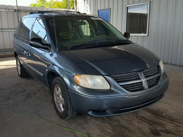 1D4GP45R25B183912 - 2005 DODGE CARAVAN SX GRAY photo 1