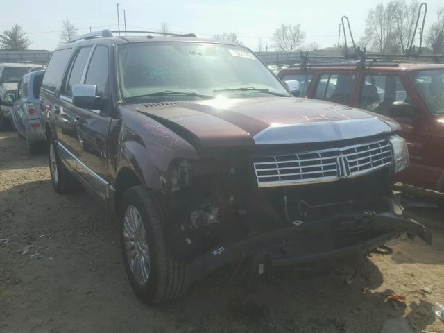 5LMJJ3J5XBEJ02353 - 2011 LINCOLN NAVIGATOR 栗色 照片 1