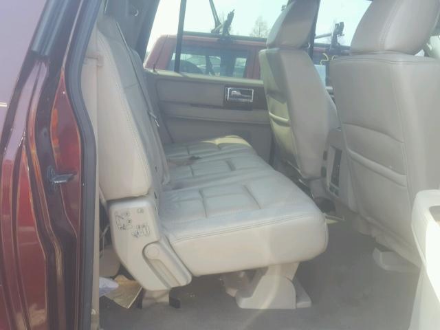 5LMJJ3J5XBEJ02353 - 2011 LINCOLN NAVIGATOR 栗色 照片 6