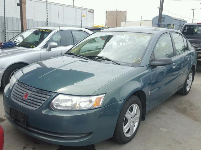 1G8AJ55F46Z145844 - 2006 SATURN ION LEVEL GREEN photo 2