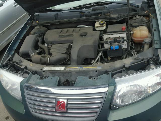 1G8AJ55F46Z145844 - 2006 SATURN ION LEVEL GREEN photo 7