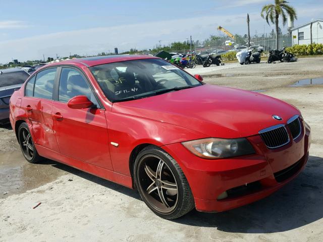 WBAVB13526PT15750 - 2006 BMW 325 I RED photo 1