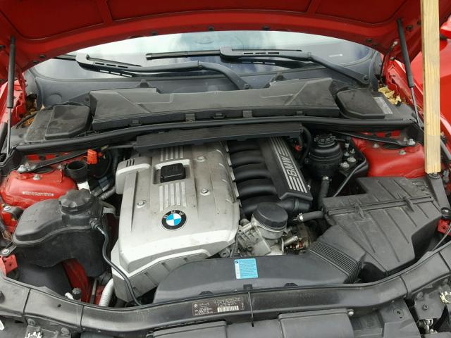 WBAVB13526PT15750 - 2006 BMW 325 I RED photo 7