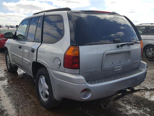 1GKDS13S042412190 - 2004 GMC ENVOY SILVER photo 3