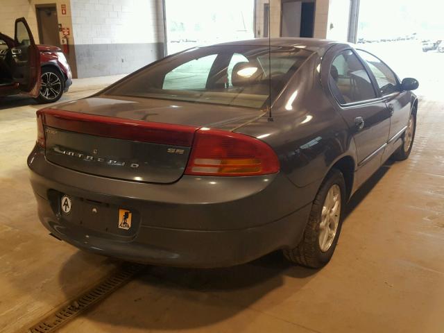 2B3HD46R22H220289 - 2002 DODGE INTREPID S GRAY photo 4