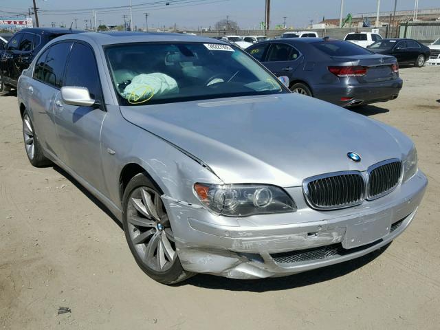 WBAHN83538DT86148 - 2008 BMW 750 LI SILVER photo 1