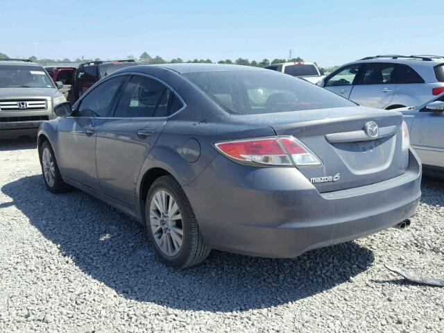 1YVHZ8CH0A5M38346 - 2010 MAZDA 6 I GRAY photo 3