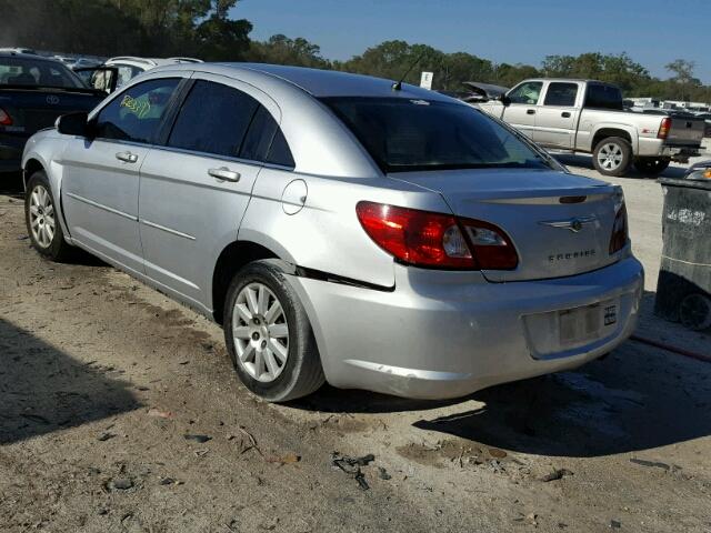 1C3LC46K27N550919 - 2007 CHRYSLER SEBRING SILVER photo 3