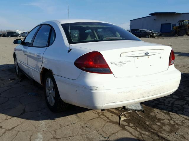 1FAFP55UX4G117716 - 2004 FORD TAURUS SES WHITE photo 3