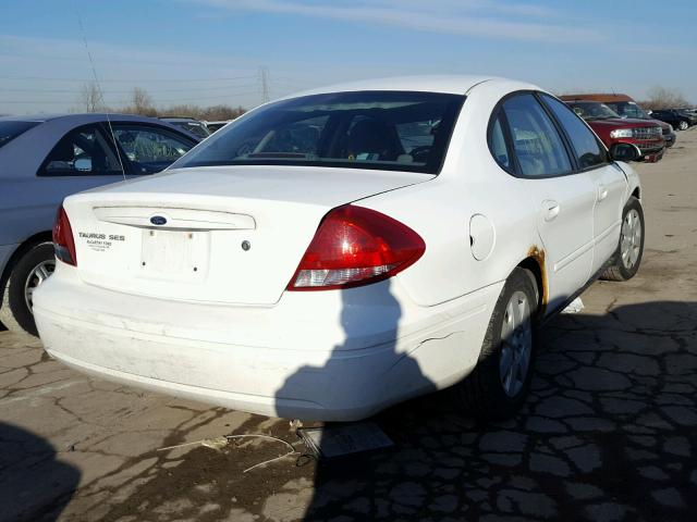 1FAFP55UX4G117716 - 2004 FORD TAURUS SES WHITE photo 4