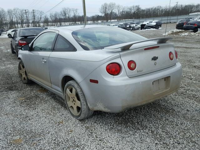 1G1AM15B467718314 - 2006 CHEVROLET COBALT SS SILVER photo 3