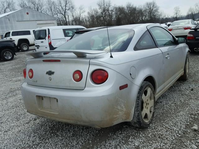 1G1AM15B467718314 - 2006 CHEVROLET COBALT SS SILVER photo 4