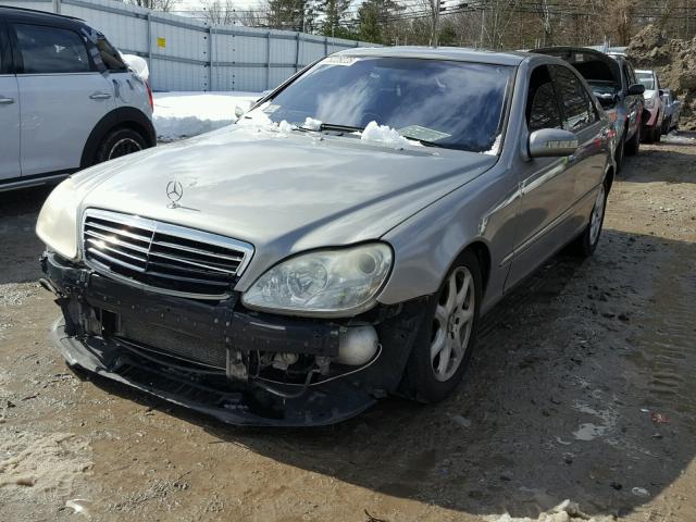 WDBNG83J03A330903 - 2003 MERCEDES-BENZ S 430 4MAT GRAY photo 2