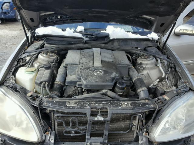 WDBNG83J03A330903 - 2003 MERCEDES-BENZ S 430 4MAT GRAY photo 7