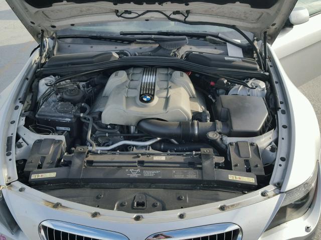 WBAEK73464B321667 - 2004 BMW 645 CI AUT SILVER photo 7