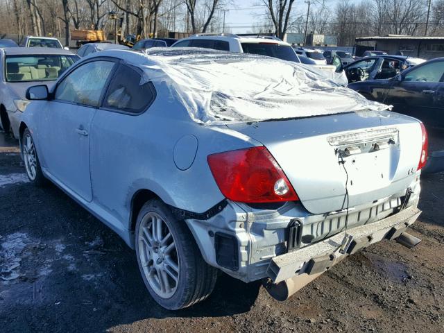 JTKDE177050027923 - 2005 TOYOTA SCION TC 蓝色 照片 3